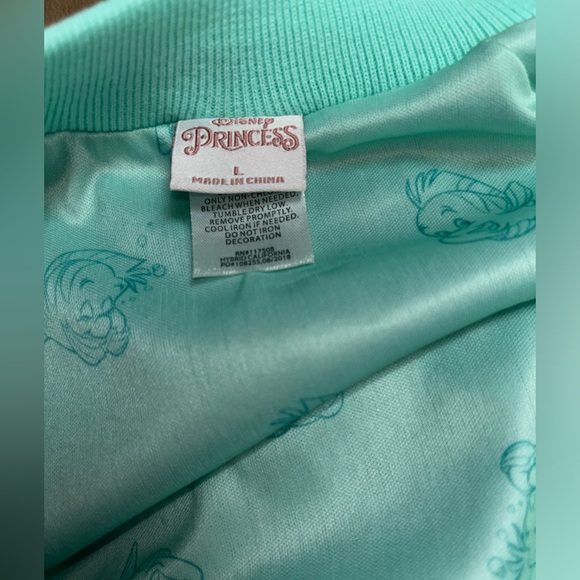 Disney Princess Girls Little Mermaid Ariel Iridescent Sequin Jacket - Picture 10 of 15